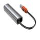 USB Hub Baseus Steel Cannon USB + Type-C to Gigabit LAN Серый (CAHUB-AF0G) 16511 фото 4