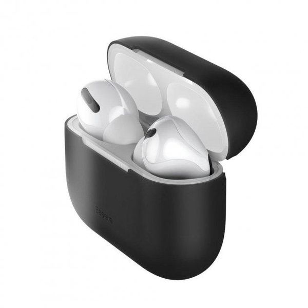 Чохол Baseus для навушників AirPods Pro Чорний (WIAPPOD-ABZ01) 16537 фото