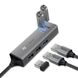 USB Hub Baseus Cube USB to USB3.0*3 + USB2.0*2 Серый (CAHUB-C0G) 16438 фото 2