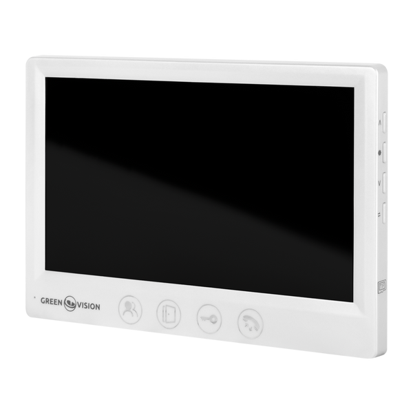 Цветной AHD видеодомофон GreenVision GV-057-AHD-M-VD7SD White 19755 фото