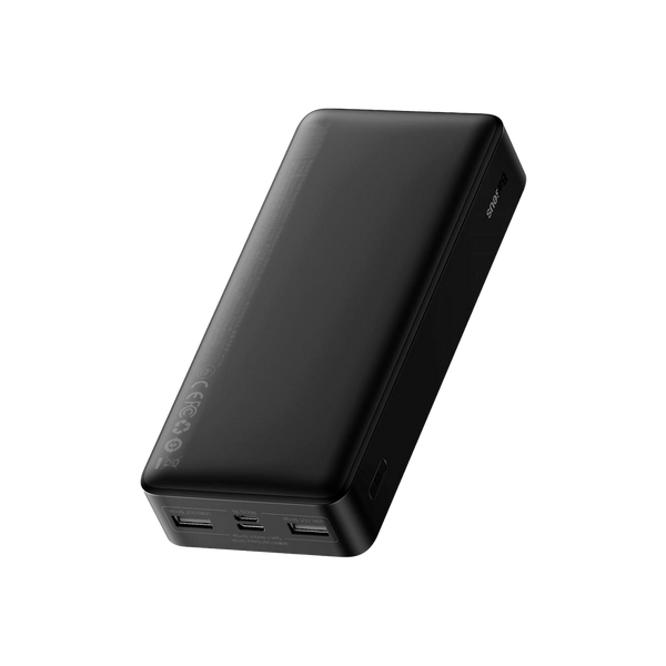 Зовнішній акумулятор Baseus Bipow Digital Display 20000 mAh 15 W Чорний (PPBD050101) 20395 фото