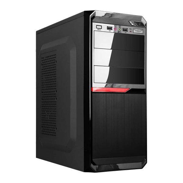 Корпус LP 2111 - 400W 8 см black case chassis cover 2xUSB2.0, 1xUSB3.0 15492 фото