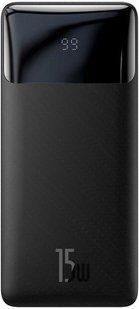 Зовнішній акумулятор Baseus Bipow Digital Display 10000 mAh 15W Чорний (PPDML-I01) 18656 фото