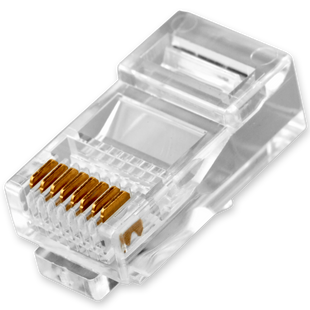 Конектор RJ45 LogicPower (100 шт) 1923 фото
