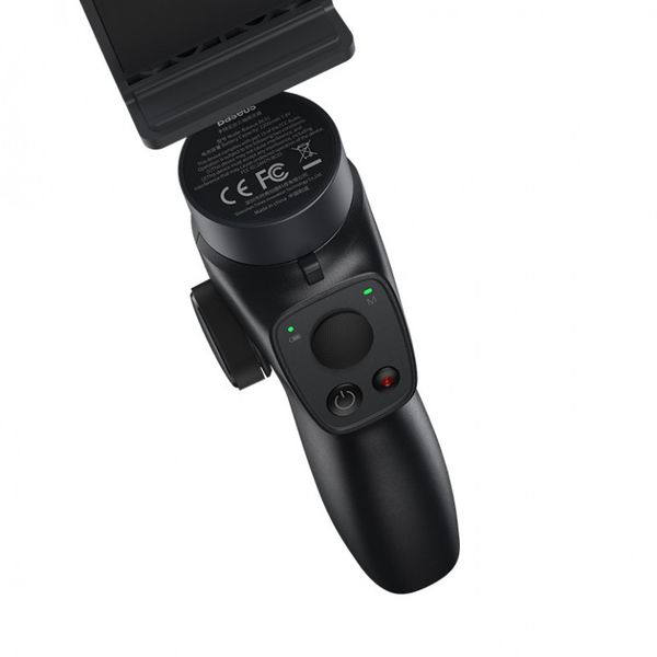 Стабілізатор для смартфона Baseus Control Smartphone Handheld Gimbal Stabilizer Сірий (SUYT-0G) 17039 фото