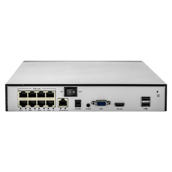 Відеореєстратор NVR GV-N-S010/08 (8POE) 5MP 12927 фото