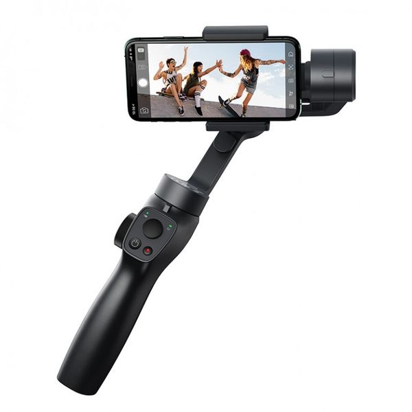 Стабилизатор для смартфона Baseus Control Smartphone Handheld Gimbal Stabilizer Серый (SUYT-0G) 17039 фото