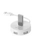 USB Hub Baseus Round Box USB3.0 to USB3.0*1 + USB2.0*3 Белый (CAHUB-F02) 16718 фото 6