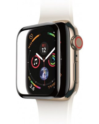 Захисне скло Baseus для Apple Watch 1/2/3, 42 mm, 0.23 mm, Чорний (SGAPWA4-D01) 16633 фото