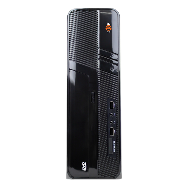 Корпус LP S605 BK 400W Slim 2xUSB 2.0 1956 фото