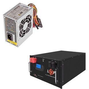 Комплект резервного питания LogicPower 8000W + литиевая (LiFePO4) батарея 11776Wh 40207 фото