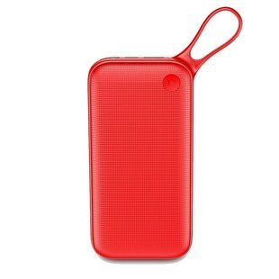 Зовнішній акумулятор Baseus Poweful QC 3.0 Type-C PD 20000 mAh Червоний (PPKC-A09) 16698 фото