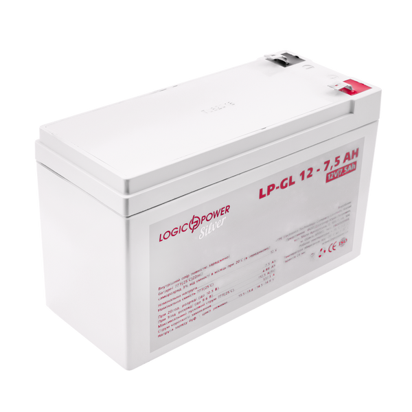 Аккумулятор гелевый LP-GL 12V - 7.5 Ah Silver 2334 фото