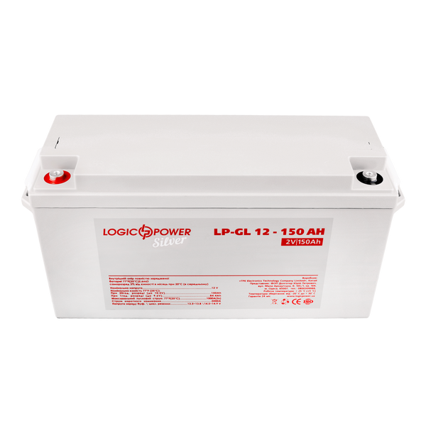 Акумулятор гелевий LP-GL 12V - 150 Ah Silver 3970 фото