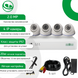 УЦ Комплект видеонаблюдения GreenVision GV-IP-K-S30/04 1080P 16844 фото 4