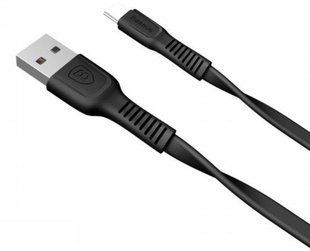 Кабель Baseus Tough USB 2.0 to Type-C 2A 1M Черный (CATZY-B01) 16552 фото