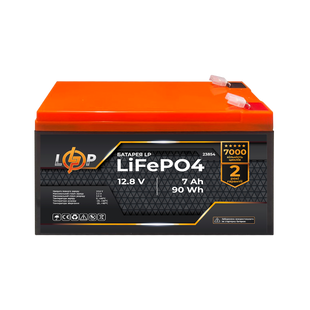 Акумулятор LP LiFePO4 12,8V - 7Ah (90Wh) 23854 фото