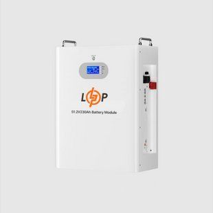 Акумулятор LP LiFePO4 51,2V &mdash; 230 Ah (11776Wh) (Smart BMS 200A) з LCD AB RS485/CAN 31411 фото