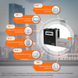 Комплект резервного питания LogicPower W1500 + гелевая батарея 3300 Ватт 19804 фото 4