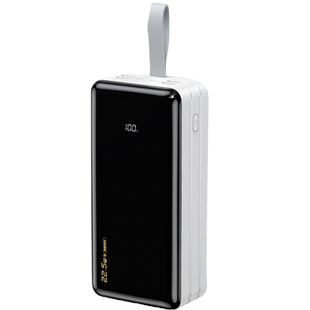 Внешний аккумулятор Remax Hunergy QC 22.5W + PD 18W 60000mAh LED Белый (RPP-173) 19613 фото