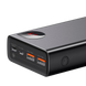Зовнішній акумулятор Baseus Adaman Metal Digital Display QC 65W 20000mAh Чорний PPIMDA-D01 19608 фото 4