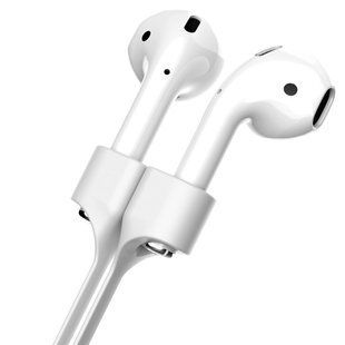 Держатель Baseus Earphone Strap для наушников AirPods Cерый (ACGS-A0G) 16717 фото