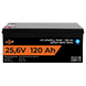 Аккумулятор LP LiFePO4 25,6V - 120 Ah (3072Wh) (Smart BMS 100А) с BT пластик для ИБП 22424 фото 1