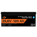 Аккумулятор LP LiFePO4 25,6V - 120 Ah (3072Wh) (Smart BMS 100А) с BT пластик для ИБП 22424 фото 2