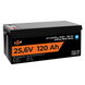 Аккумулятор LP LiFePO4 25,6V - 120 Ah (3072Wh) (Smart BMS 100А) с BT пластик для ИБП 22424 фото 4