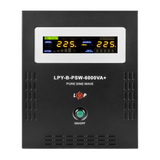 ДБЖ з правильною синусоїдою 48V LPY-B-PSW-6000VA+(4200Вт)10A/20A 6615 фото