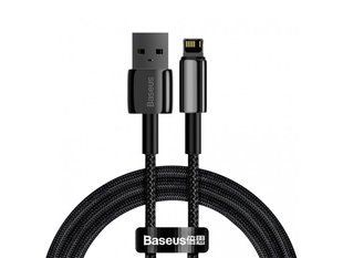 Кабель Baseus Tungsten Gold USB 2.0 to Lightning 2.4A 1M Черный (CALWJ-01) 16480 фото