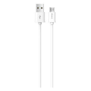 Кабель Devia Smart microUSB 2.1A 1M Белый 17420 фото