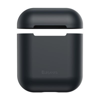 Чехол Baseus для наушников AirPods Черный (WIAPPOD-BZ01) 16538 фото