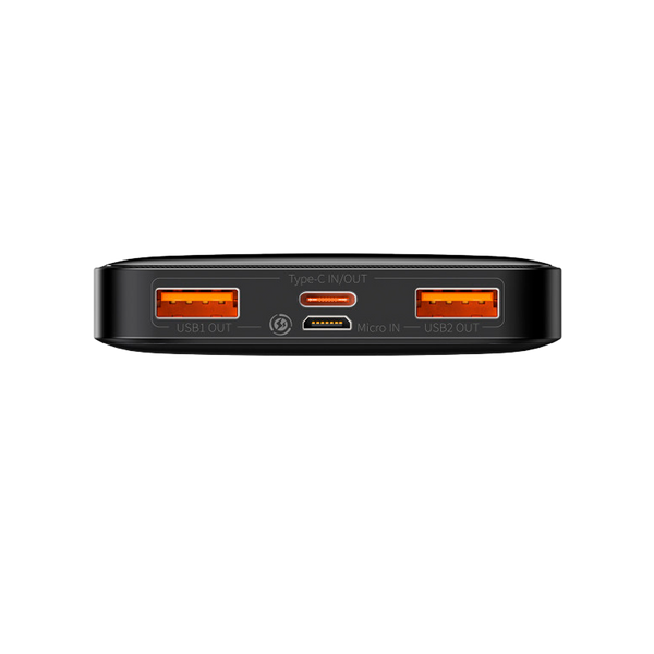 Зовнішній акумулятор Baseus Bipow Digital Display QC 20W 10000mAh Чорний PPDML-L01 19609 фото