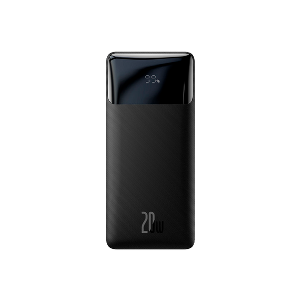 Зовнішній акумулятор Baseus Bipow Digital Display QC 20W 10000mAh Чорний PPDML-L01 19609 фото
