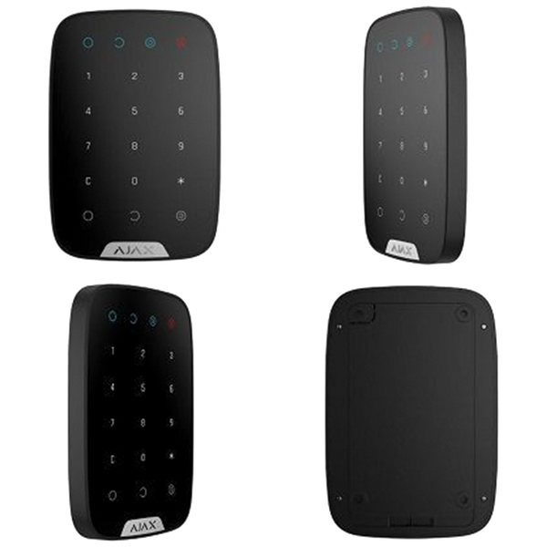 Бездротова сенсорна клавіатура AJAX KeyPad Plus (black) 14877 фото