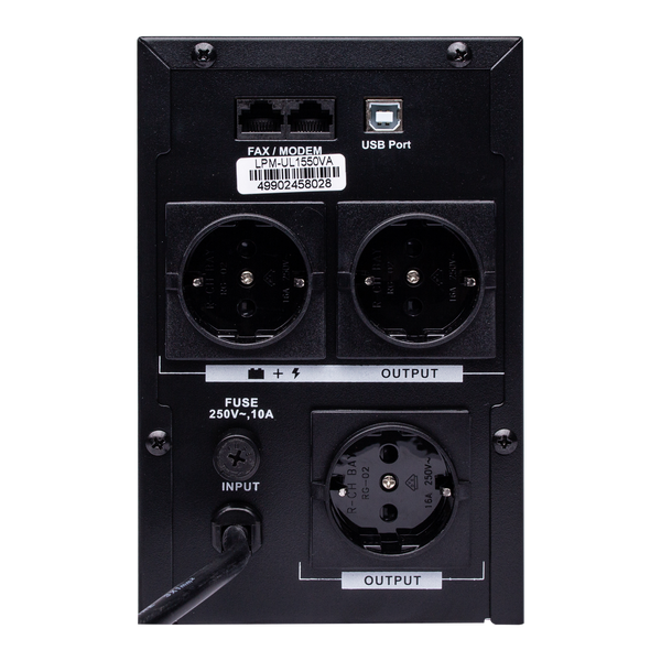 Лінійно-інтерактивне ДБЖ LPM-UL1550VA (1085Вт) 4990 фото