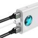 Зовнішній акумулятор Baseus Amblight Digital Display Quick Charge 65W 30000mAh Білий (PPLG-A02) 18658 фото 4