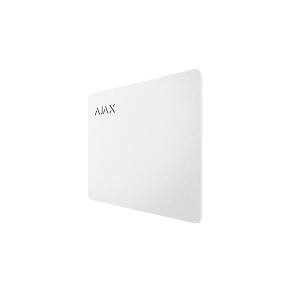 Защищенная бесконтактная карта для клавиатуры AJAX Pass - 3 шт. (white) 14880 фото