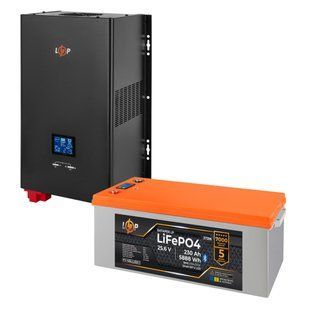Комплект резервного питания LogicPower 3600W + литиевая (LiFePO4) батарея 7168Wh 40165 фото