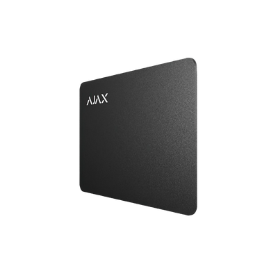 Захищена безконтактна картка для клавіатури AJAX Pass - 10 шт. (black) 14883 фото