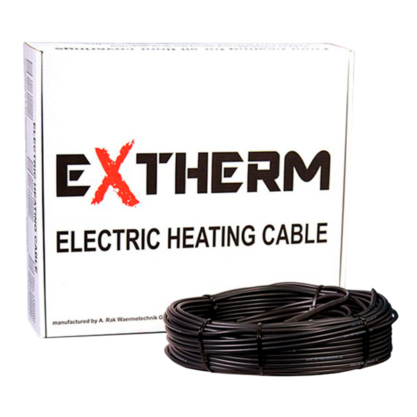 Нагревательный кабель двухжильный Extherm ETT ECO 30-1080 16121 фото