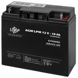 Акумулятор AGM LPM 12V - 18 Ah 4133 фото