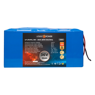 Акумулятор LP LiFePO4 36V (38,4V) - 30 Ah (1152Wh) (BMS 50A/30А) 15893 фото