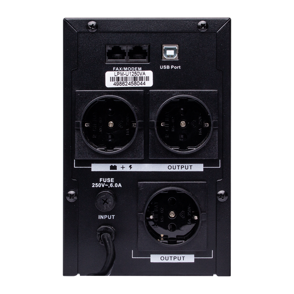 Лінійно-інтерактивне ДБЖ LPM-U1250VA (875Вт) 4986 фото