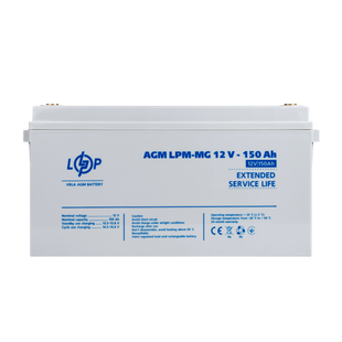Розпродаж Акумулятор мультигелевий LPM-MG 12V - 150 Ah 40725 фото
