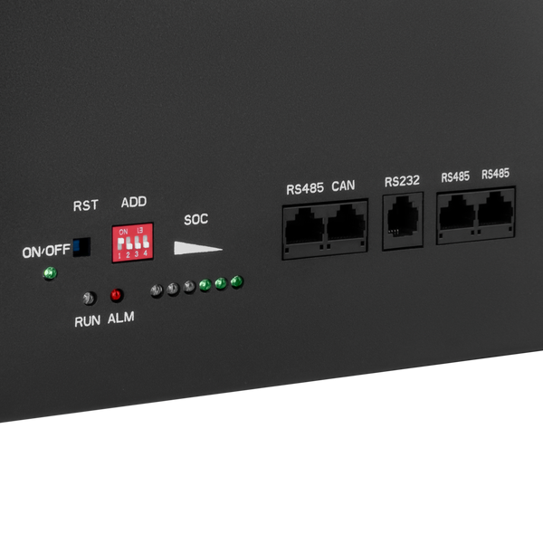 Акумулятор LP LiFePO4 48V (51,2V) - 230 Ah (11776Wh) (Smart BMS 200A) с LCD RM 20331 фото
