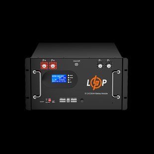 Акумулятор LP LiFePO4 51,2V &mdash; 230 Ah (11776Wh) (Smart BMS 200A) з LCD RM AB 30386 фото