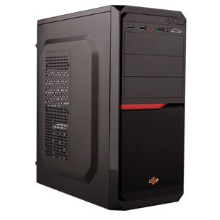 Корпус LP 2011-400W 8см black case chassis cover з 2xUSB2.0 і 1xUSB3.0 9545 фото