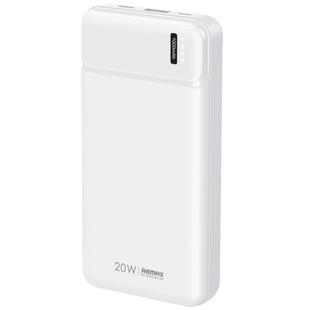 Внешний аккумулятор Remax Pure QC + PD 20W 20000mAh Белый (RPP-288) 19626 фото
